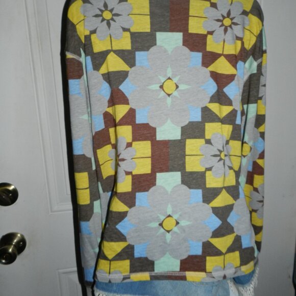 Free People Movement Keep Rolling Printed Long-Sleeve Women's S🆕⌚📦🏃💨🚚 - Picture 11 of 16